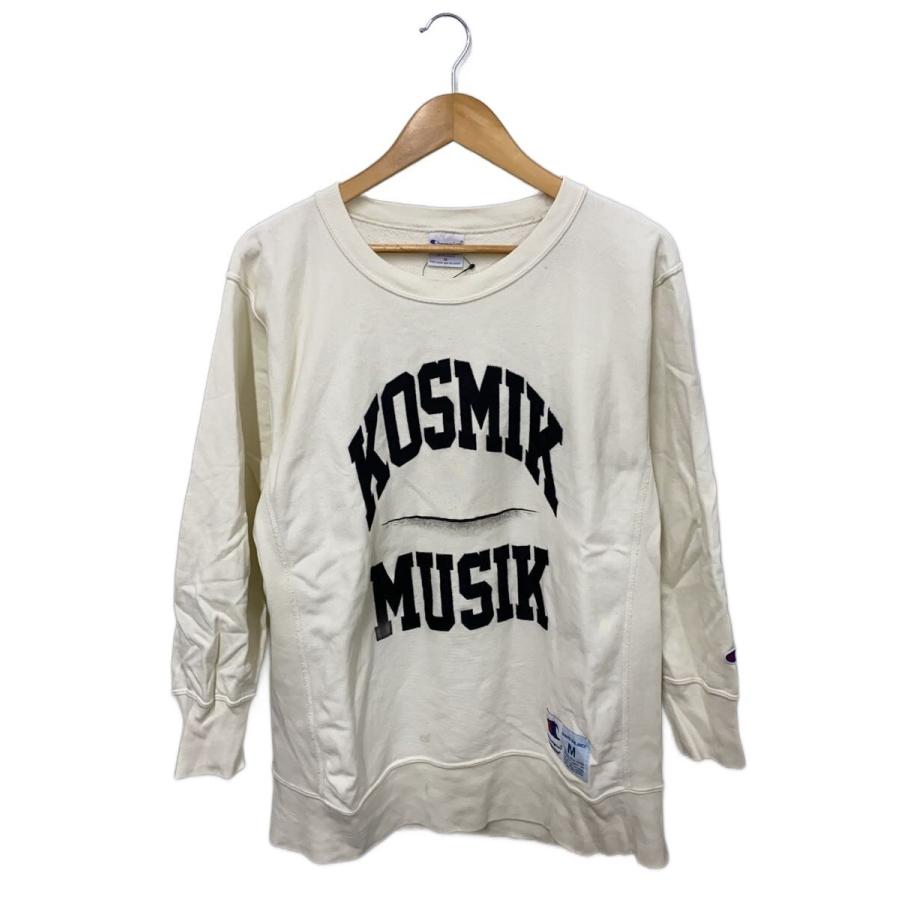 Champion◇×UNDERCOVER/REVERSE WEAVE/スウェット/M/コットン/WHT/C8 