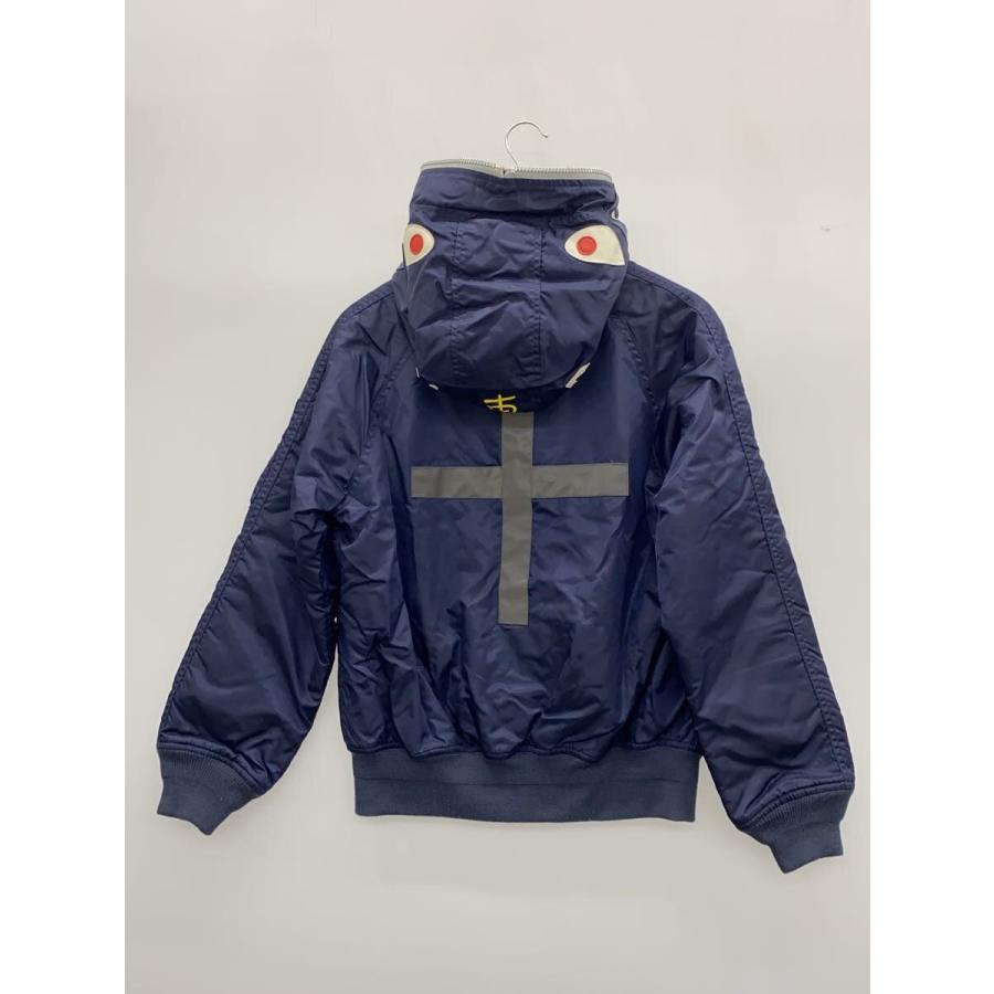 A BATHING APE◆×NEIGHBORHOOD/SHARK N-2B/フライトジャケット/S/NVY/171SZAPN-JKM01//の画像