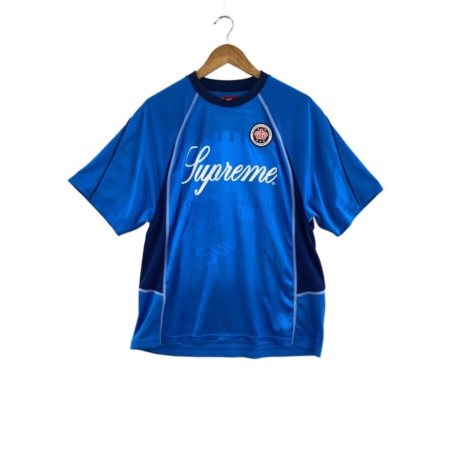 Supreme◇24SS/JACQUARD SOCCER JERSEY//Tシャツ/M/コットン/WHT