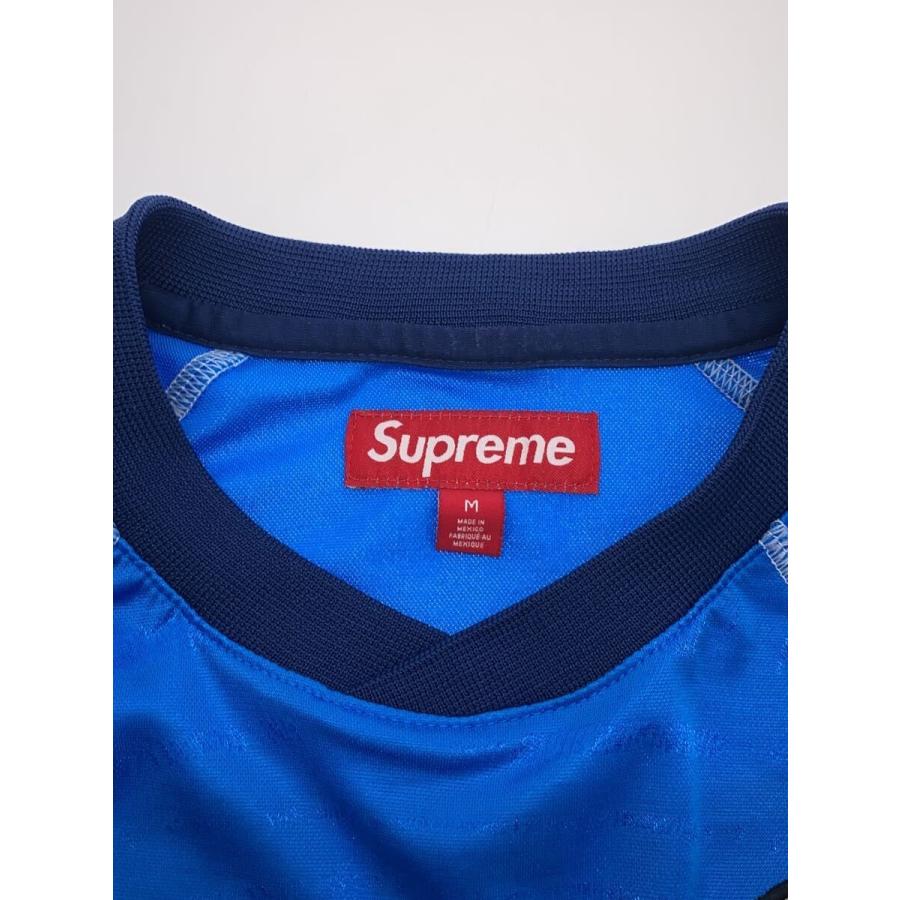 Supreme◇24SS/JACQUARD SOCCER JERSEY//Tシャツ/M/コットン/WHT