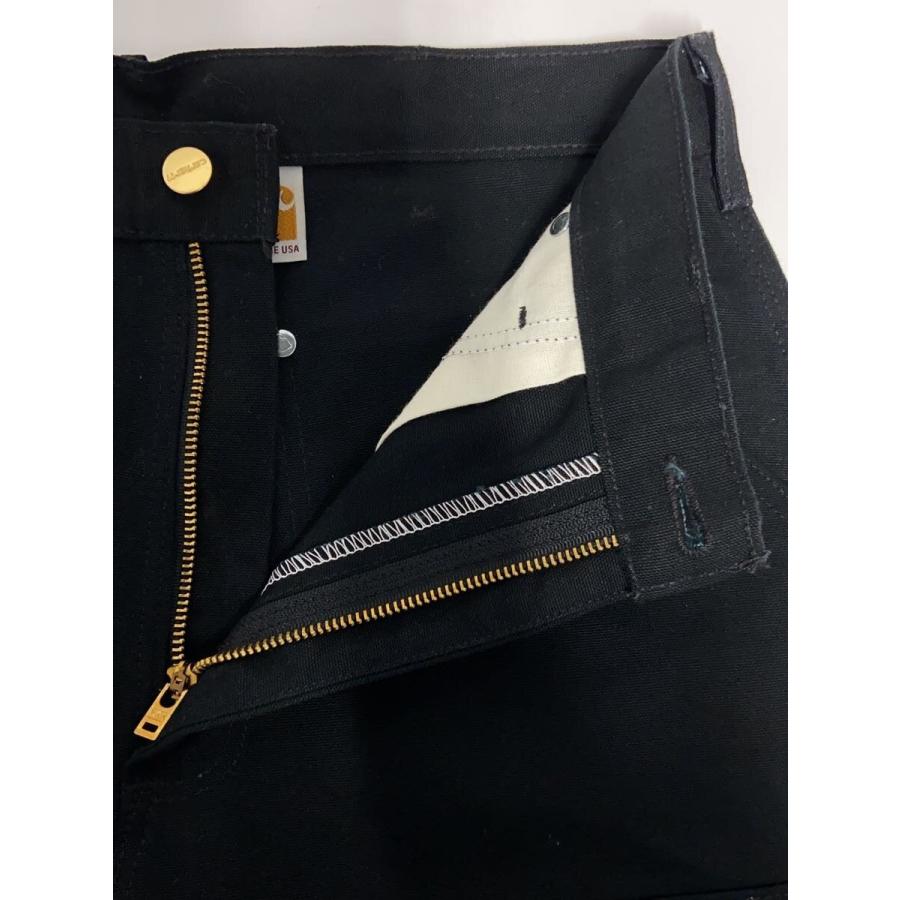 Carhartt◇USA製/ダブルニー/状態良好/ペインターパンツ/32×30/BLK