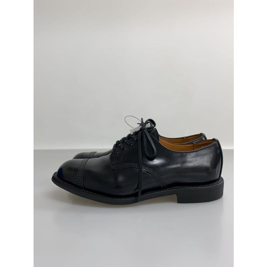 SANDERS◇Military Derby Shoe/シューズ/UK5.5/BLK/レザー/1834B