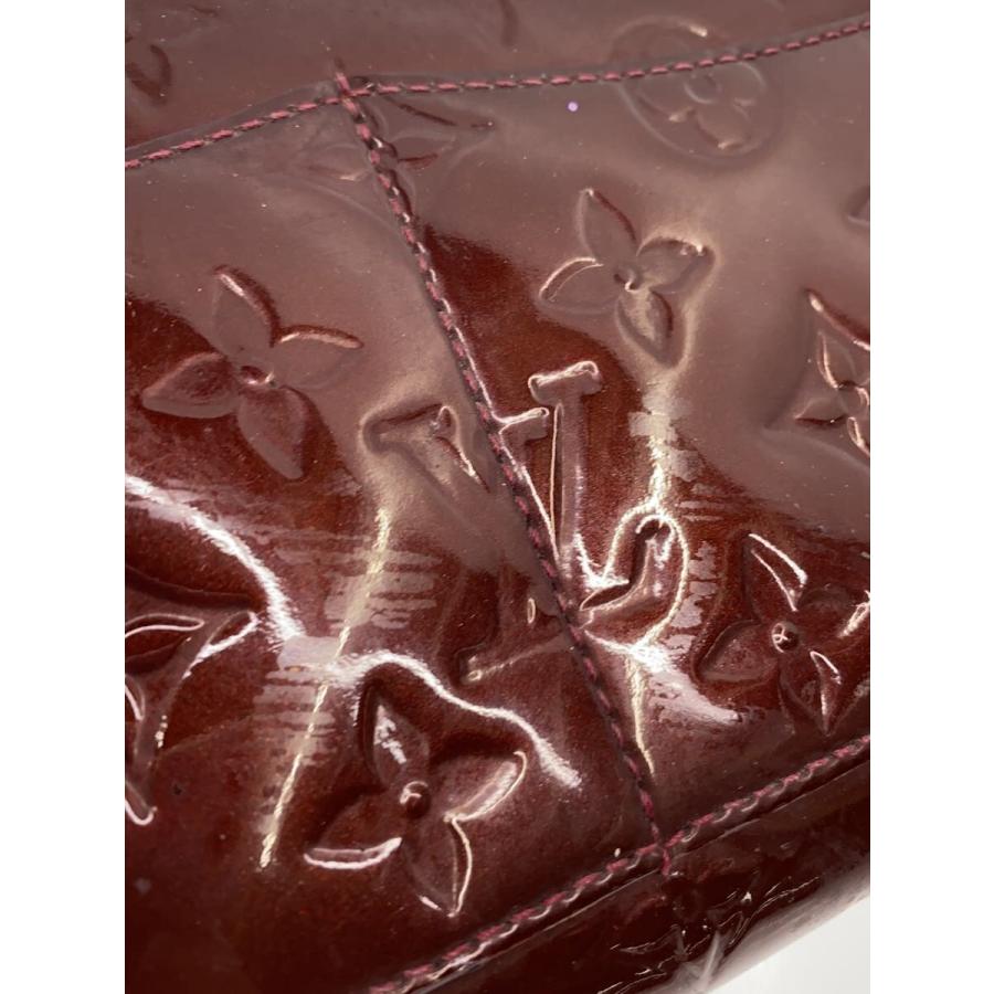 LOUIS VUITTON◇ポルト・フォイユ・ロスモア_モノグラム・ヴェルニ
