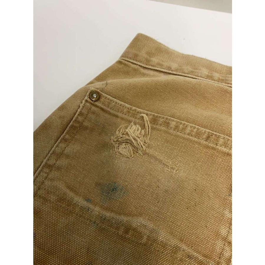 Carhartt◇ダブルニー/ペンキ飛び/ペインターパンツ/30/コットン/BEG