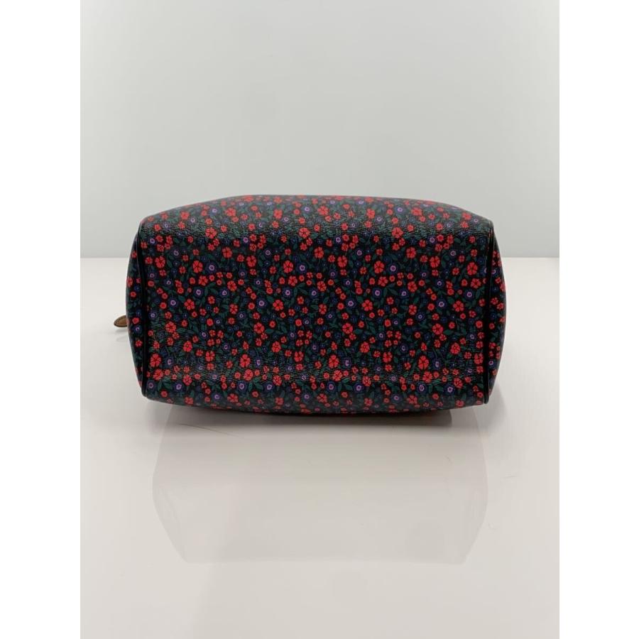 COACH◇ミニ ベネット サッチェル/2wayショルダーバッグ/レーヨン/BLK