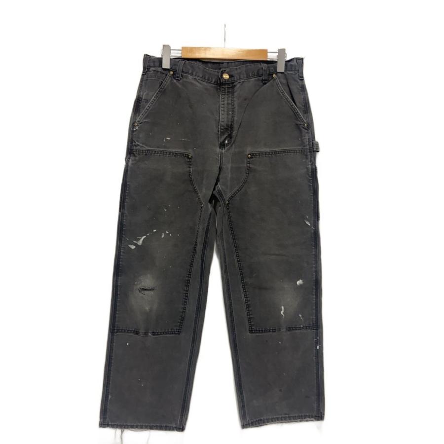 Carhartt◇00s/ダブルニー/USA製/ペインターパンツ/36×30/コットン/GRY