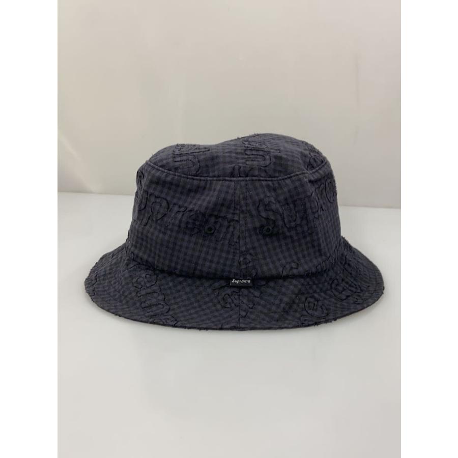Supreme◇26SS/MONOGRAM GINGHAM CRUSHER/バケットハット/M/コットン