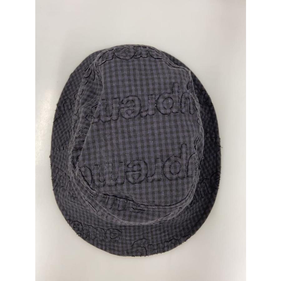 Supreme◇26SS/MONOGRAM GINGHAM CRUSHER/バケットハット/M/コットン
