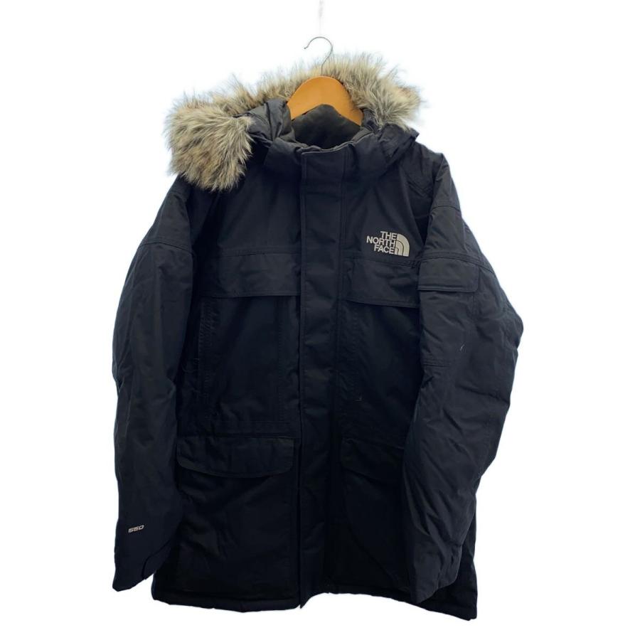 THE NORTH FACE◇MCMURDO PARKA_マクマードパーカ/L/ナイロン/BLK