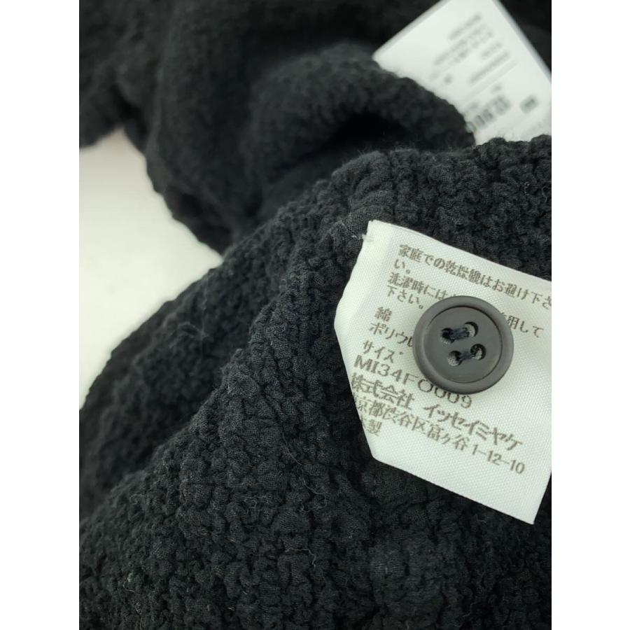 me ISSEY MIYAKE◇カーディガン(薄手)/--/コットン/BLK/MI34FO009