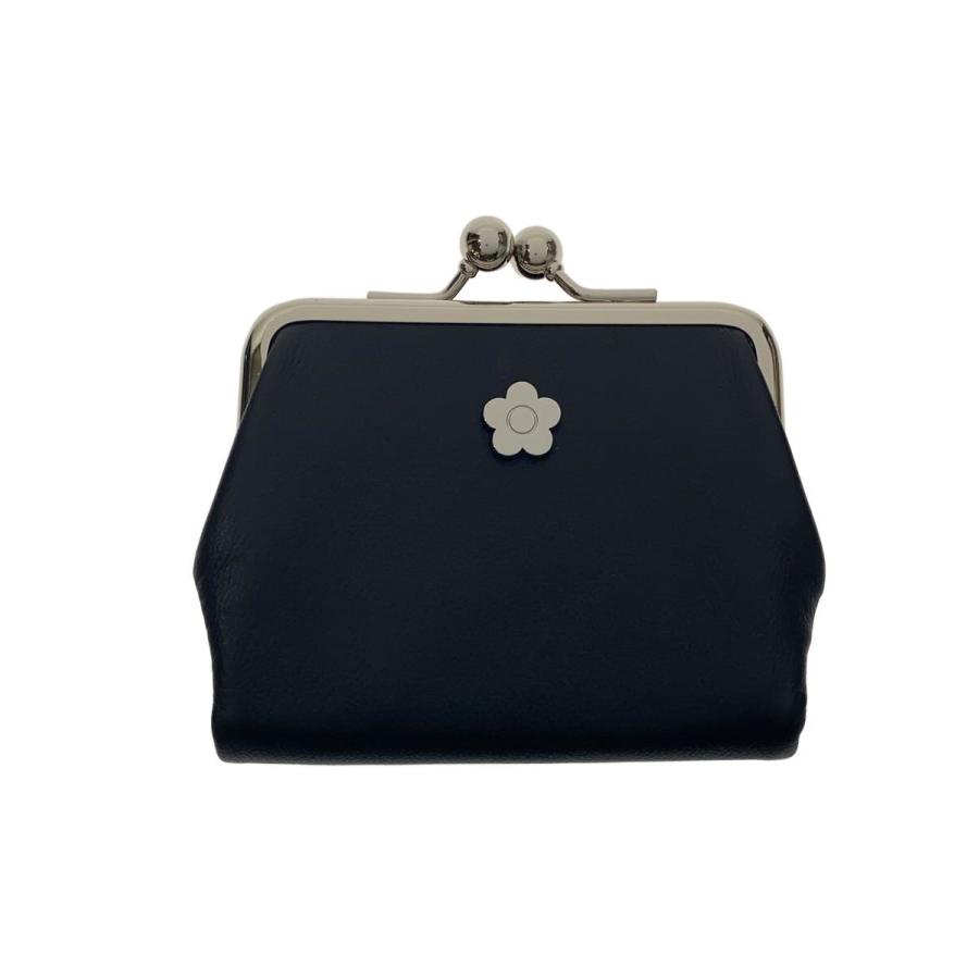 MARY QUANT シルバー 二つ折り財布　新品未使用 MARY QUANT◇2つ折り財布/--/BLK/レディース : セカンドストリート