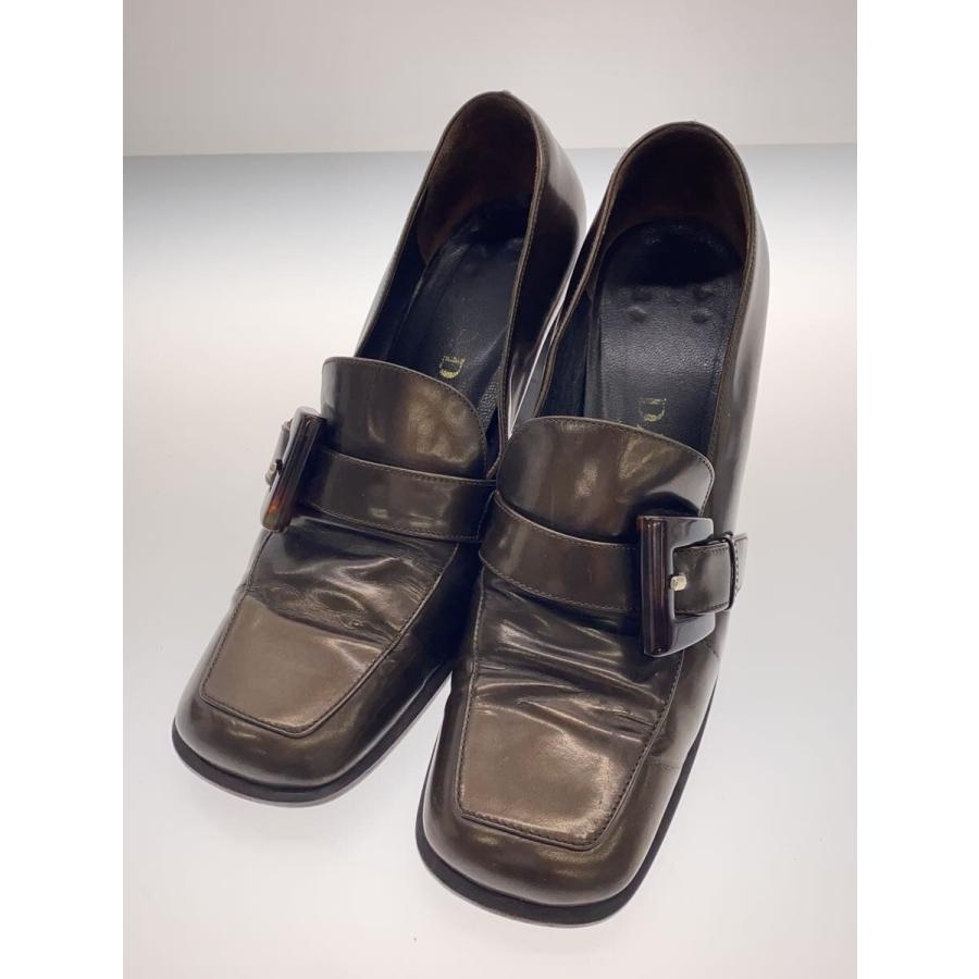PRADA◇ローファー/36.5/BRW/エナメル// : セカンドストリートYahoo!店