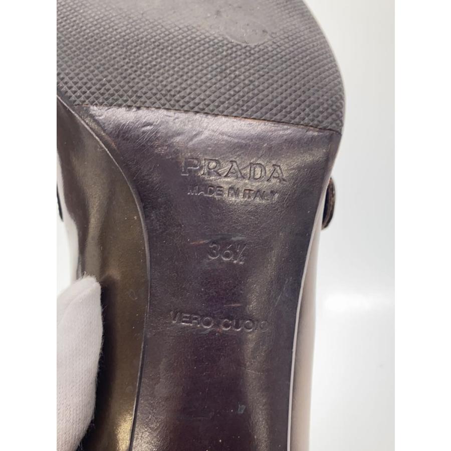PRADA◇ローファー/36.5/BRW/エナメル// : セカンドストリートYahoo!店