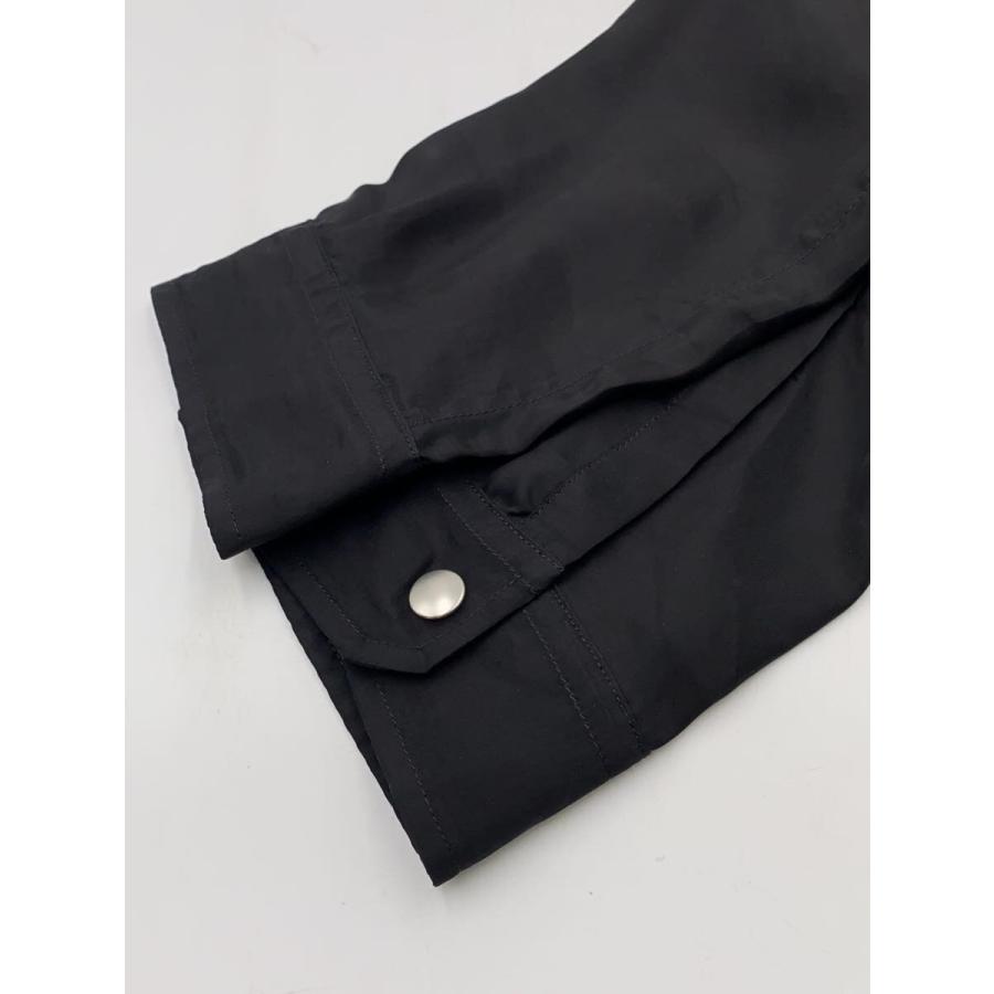 Rick Owens◇LARRY FOGPOCKET SHIRT/48/--/BLK/無地/RU01D3287-J Rick Owens◇LARRY FOGPOCKET SHIRT/48/--/BLK/無地/RU01D3287-J