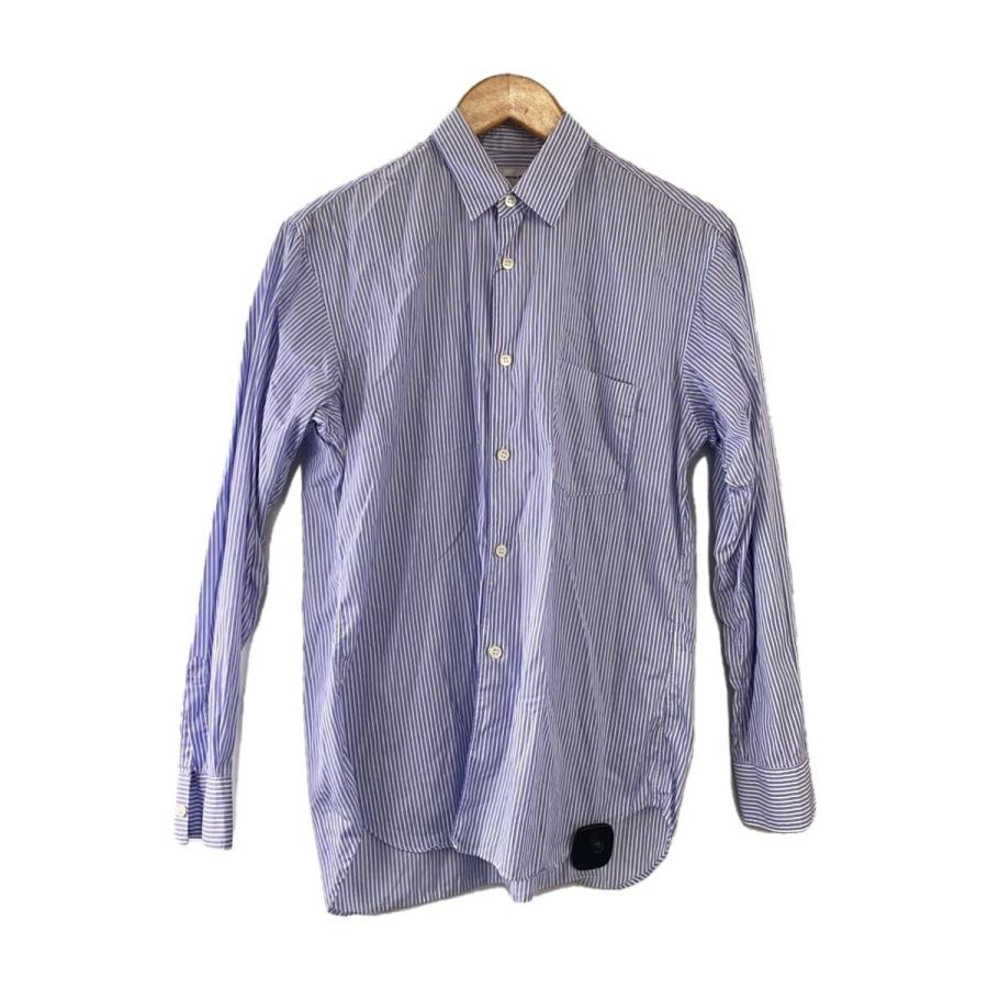 COMME des GARCONS SHIRT◇FOREVER/長袖シャツ/XS/コットン/BLU 