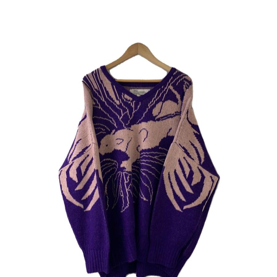 DAIRIKU◇23SS Leopard Pullover Knit//L/ウール/PUP/23SS K-2