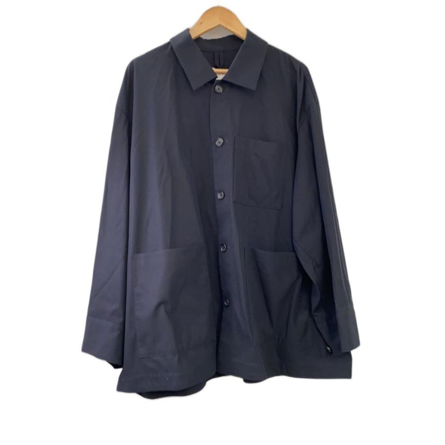ジャケット・アウター graphpaperHIGH TWIST GABARDINE WIDE COAT Graphpaper（グラフペーパー）/ High Twist Gabardine Wide Coat