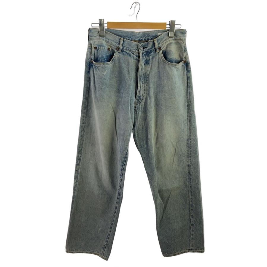 COMOLI◇22SS/5Pデニムパンツ/1/コットン/IDG/V01-03008/22SS/5Pデニム