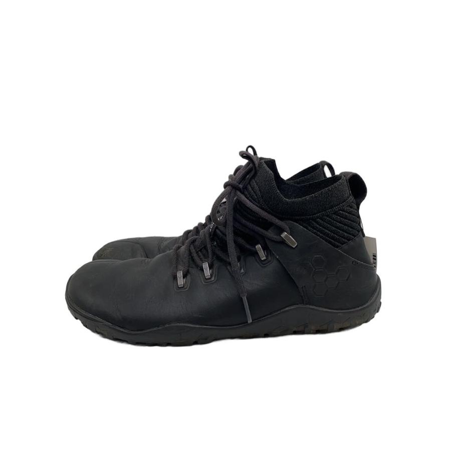 Vivobarefoot◇Magna Leather FG/ハイカットスニーカー/42/BLK/レザー