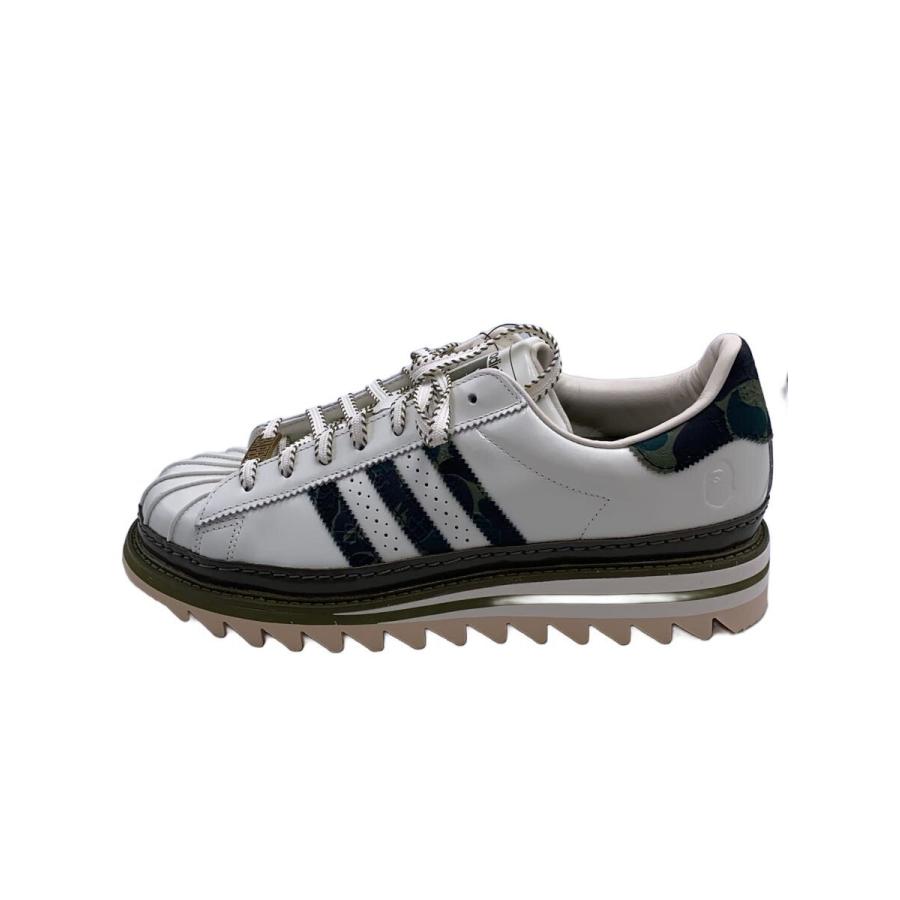 adidas◇BAPE×CLOT Superstar by Edison Chen/サンダル/29cm/WHT