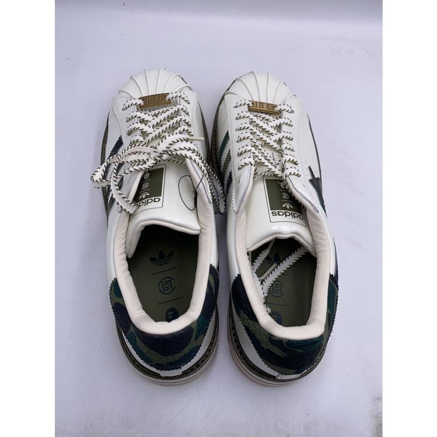 adidas◇BAPE×CLOT Superstar by Edison Chen/サンダル/29cm/WHT 