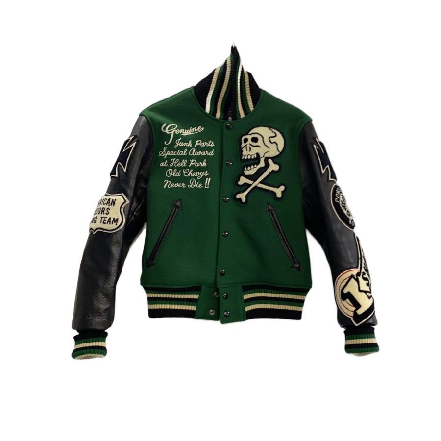 Whitesville◇スタジャン/36/ウール/GRN/WV11150 : セカンドストリート