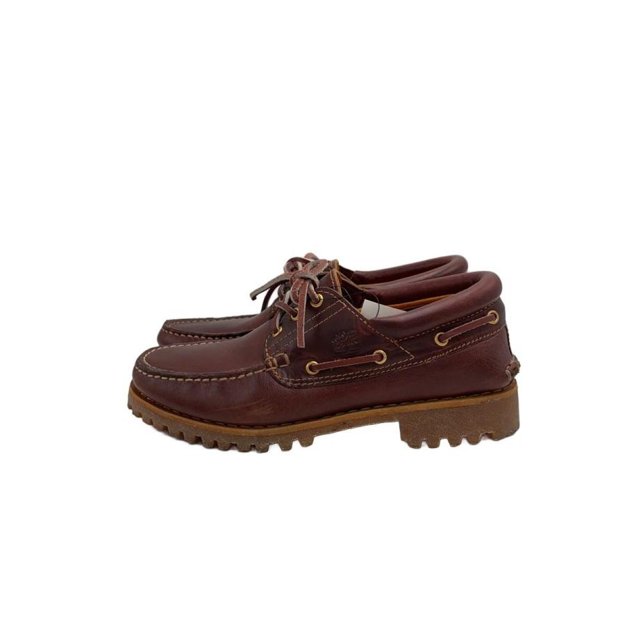 Timberland◇デッキシューズ/3EYE/25cm/BRD/レザー/50009 : セカンド