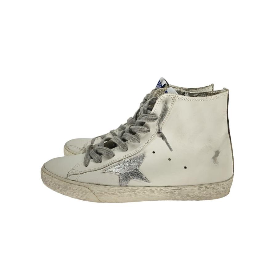 GOLDEN GOOSE◇FRANCY/ハイカットスニーカー/36/WHT// : セカンド