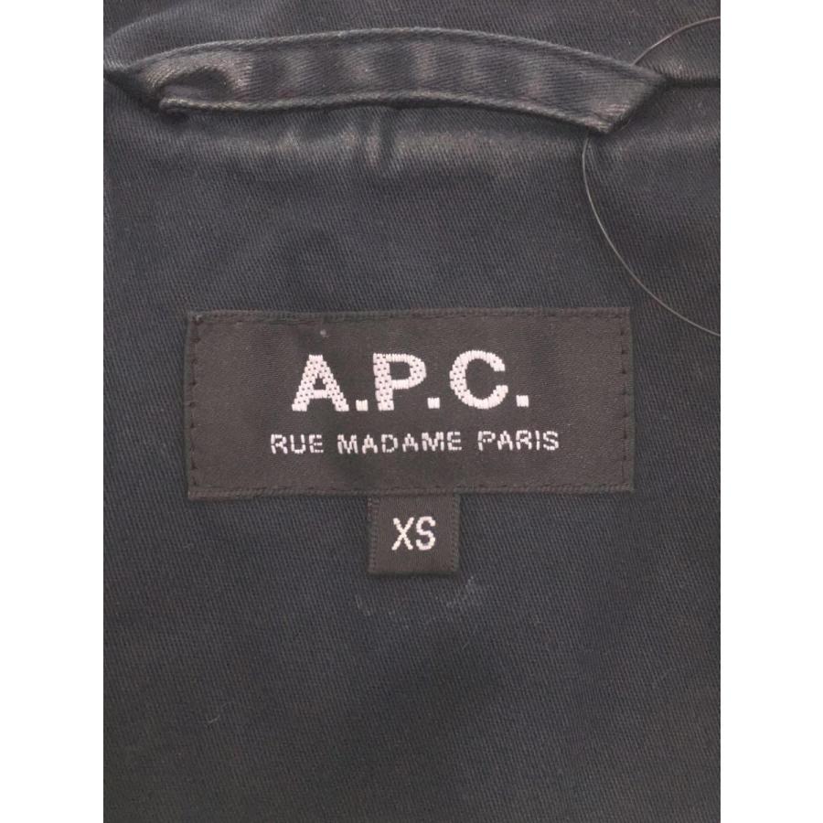 A.P.C.◆トレンチコート/XS/コットン/NVY/23451-23131｜ssol-shopping｜03