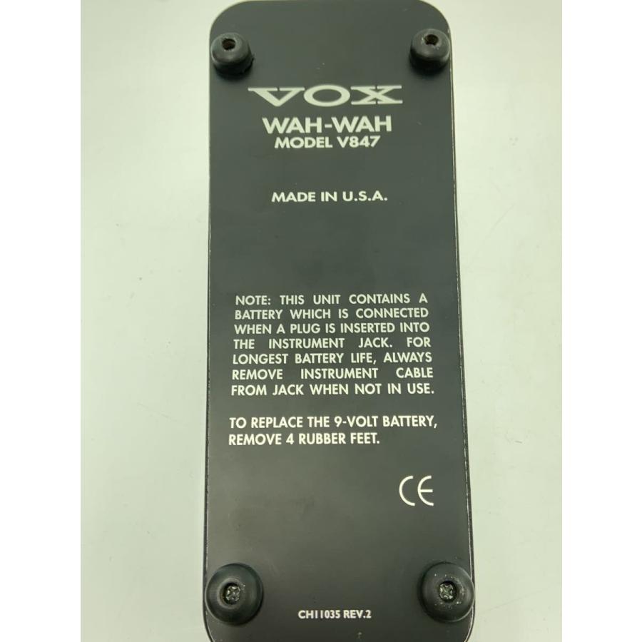 VOX◇エフェクター V847 WAH-WAH Made in USA : セカンドストリート
