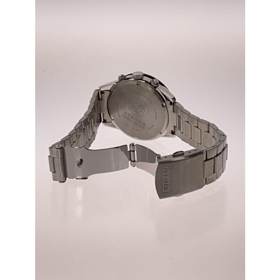 CITIZEN◇ソーラー腕時計/アナログ/ステンレス/WHT/SLV/SS/BL5594-59A