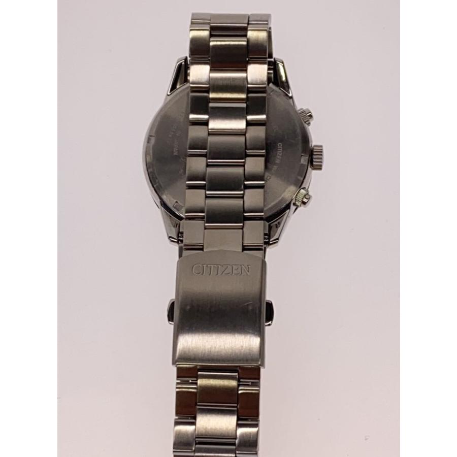 CITIZEN / ソーラー腕時計/アナログ/ステンレス/WHT/SLV/SS/BL5594-59A CITIZEN◇ソーラー腕時計/アナログ/ステンレス/WHT/SLV/SS/BL5594-59A