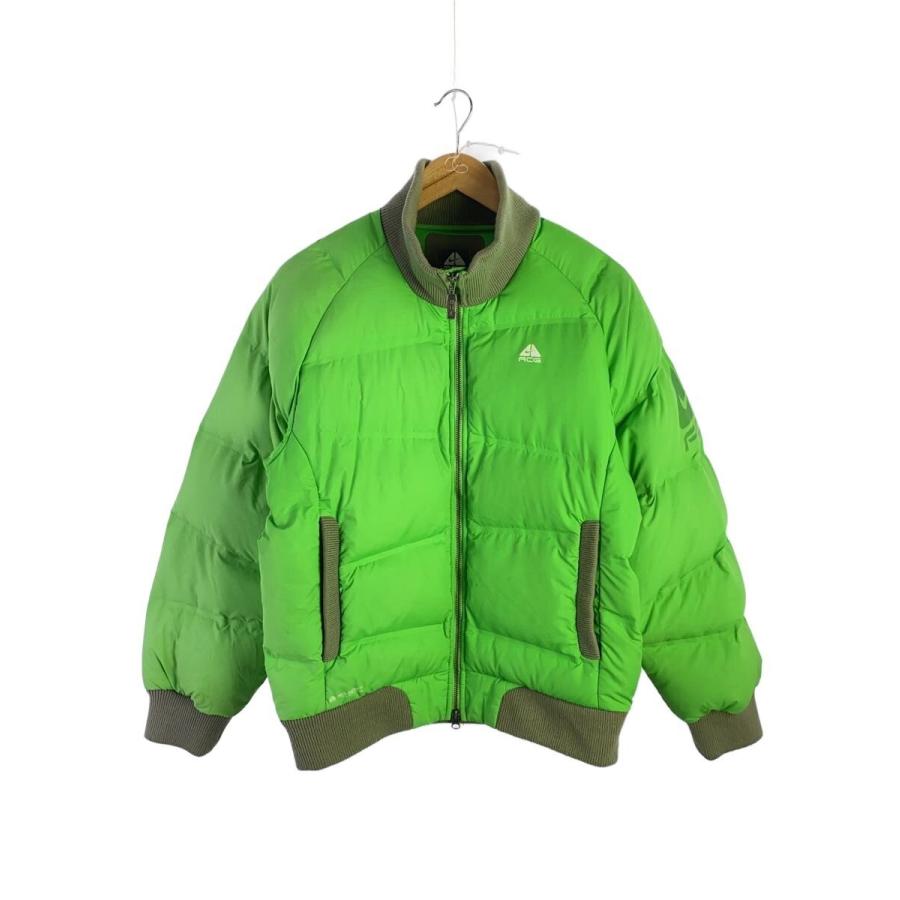 NIKE ACG / ダウンジャケット/L/ナイロン/GRN/FB8122-386 NIKE ACG◇ダウンジャケット/L/ナイロン/GRN/無地 : セカンド