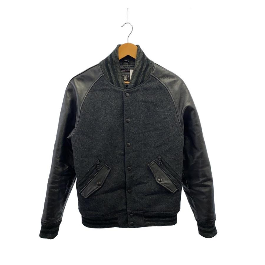 BEAMS◇スタジャン/M/ウール/BLK/4218-0146-856 : セカンドストリート 