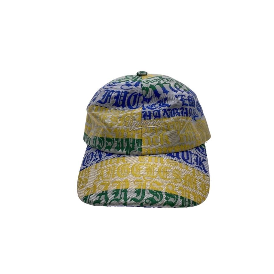 帽子 Supreme2025SS CitiesJacquard6PanelCap Supreme◇25SS/Cities Jacquard 6-Panelキャップ/FREE/ナイロン/マルチ