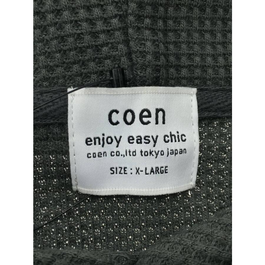 coen◆パーカー/XL/コットン/GRY/無地/7520-612-0077｜ssol-shopping｜03