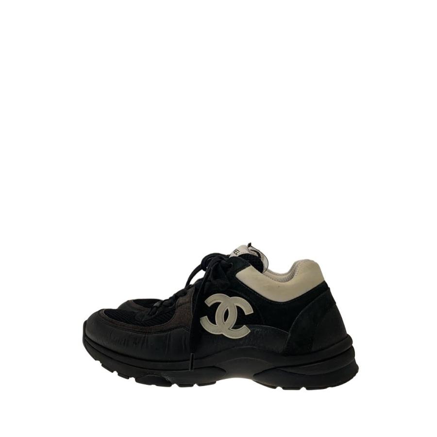 CHANEL◇ローカットスニーカー/41/BLK/G38301// : セカンドストリート