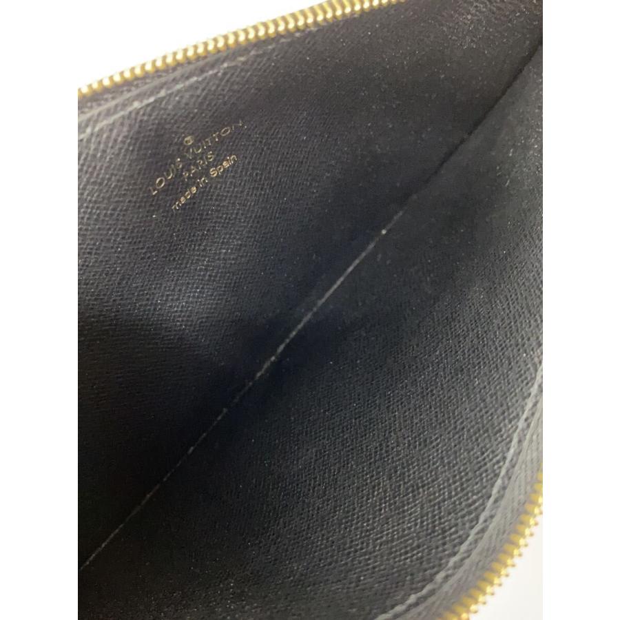 LOUIS VUITTON◆スリムパース_モノグラム・リバース/レザー/BRW/総柄/レディース//_2