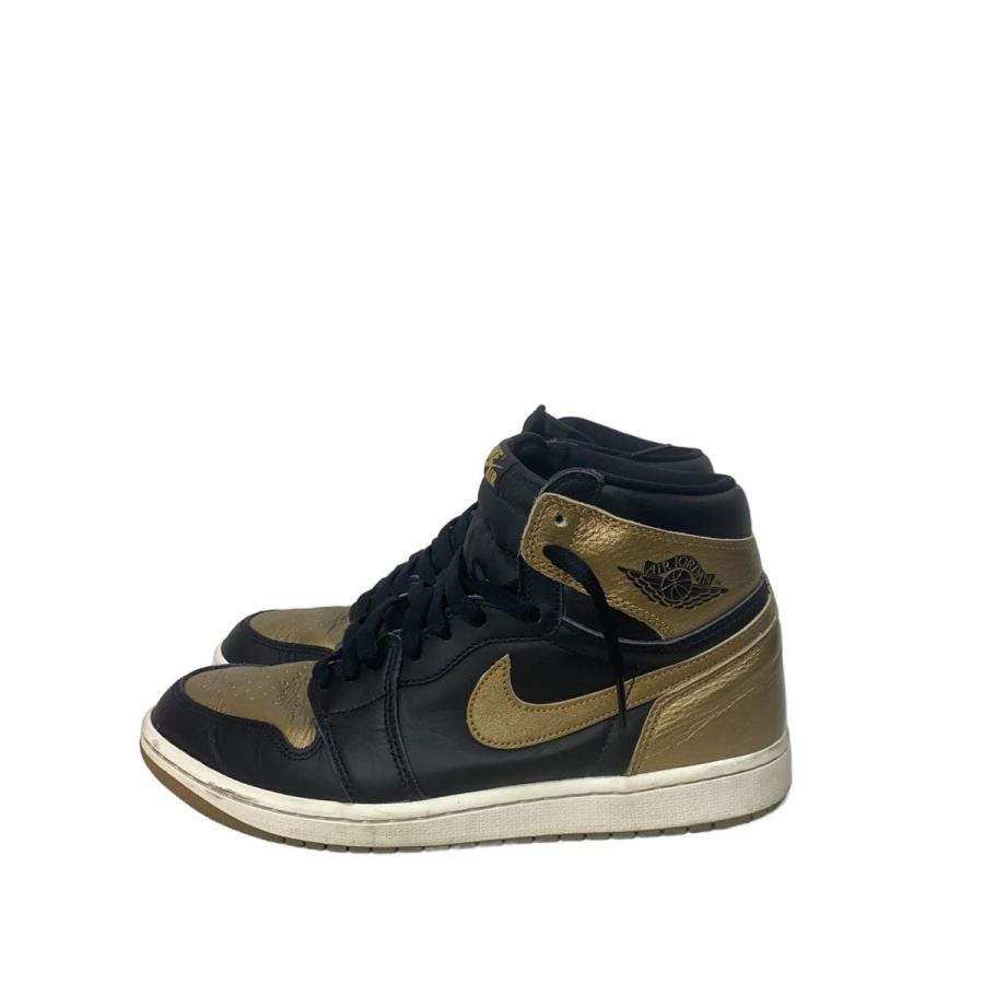 NIKE◇AIR JORDAN 1 RETRO HIGH OG_エア ジョーダン OG/28cm/GLD 