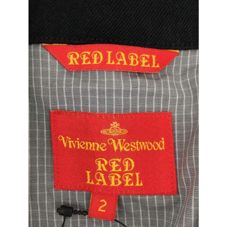 Vivienne Westwood RED LABEL◇テーラードジャケット/2/ウール/BLK 