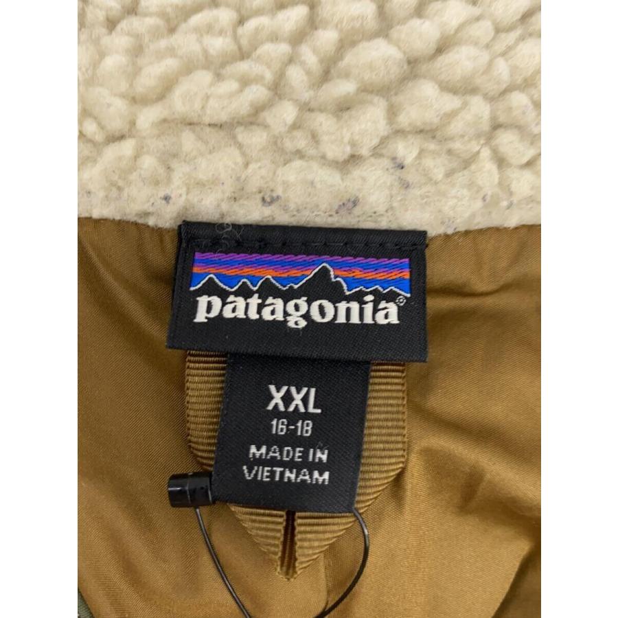 patagonia◆フリースジャケット/キッズXXL/16-18/ポリエステル/クリーム/カーキ｜ssol-shopping｜03