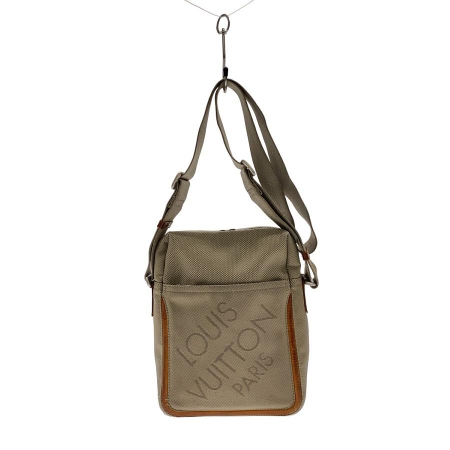 LOUIS VUITTON◇シタダン_ダミエ・ジェアン/ショルダーバッグ/ナイロン