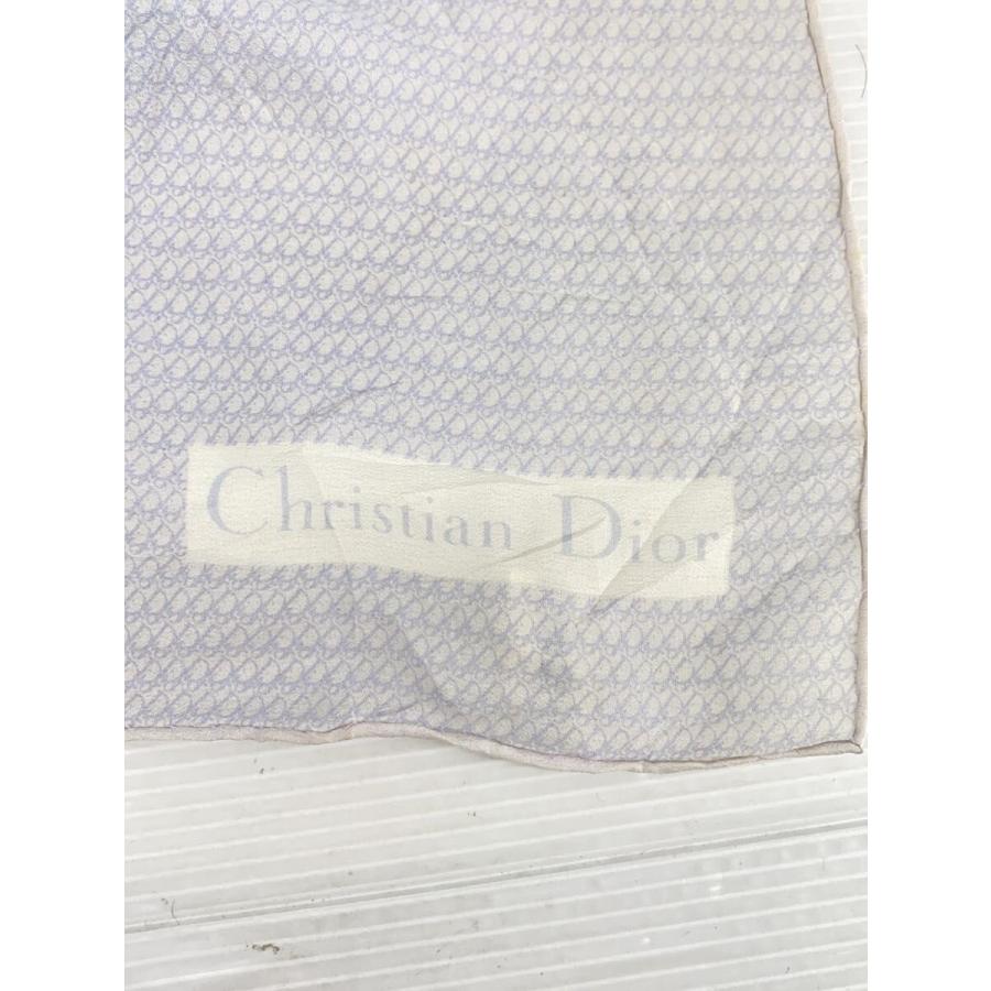 Christian Dior◇スカーフ/シルク/マルチカラー/総柄/レディース
