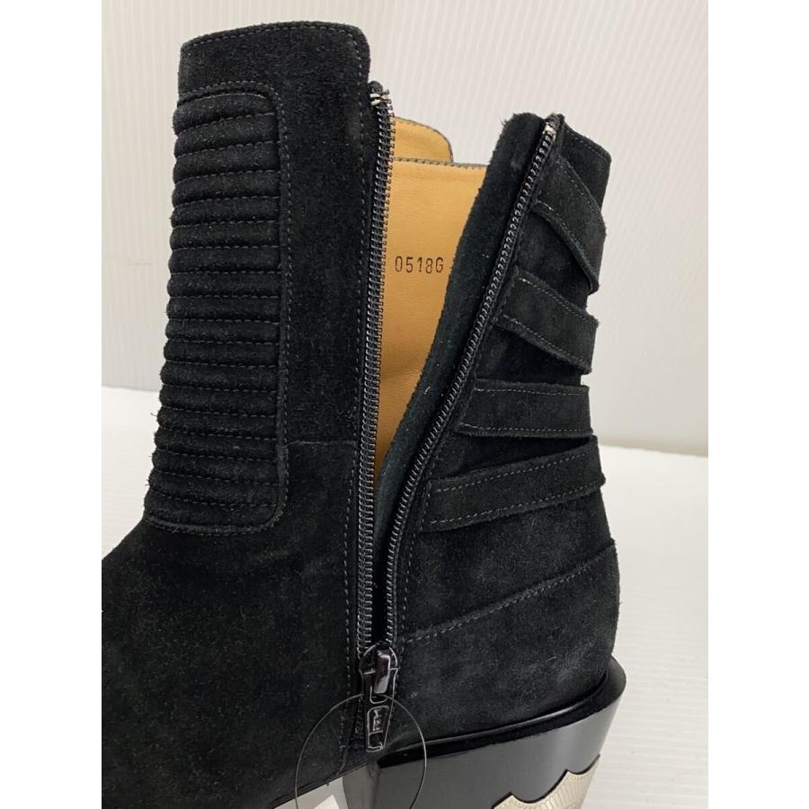 TOGA PULLA◇city shop別注/4 metal short boots/ブーツ/38/BLK