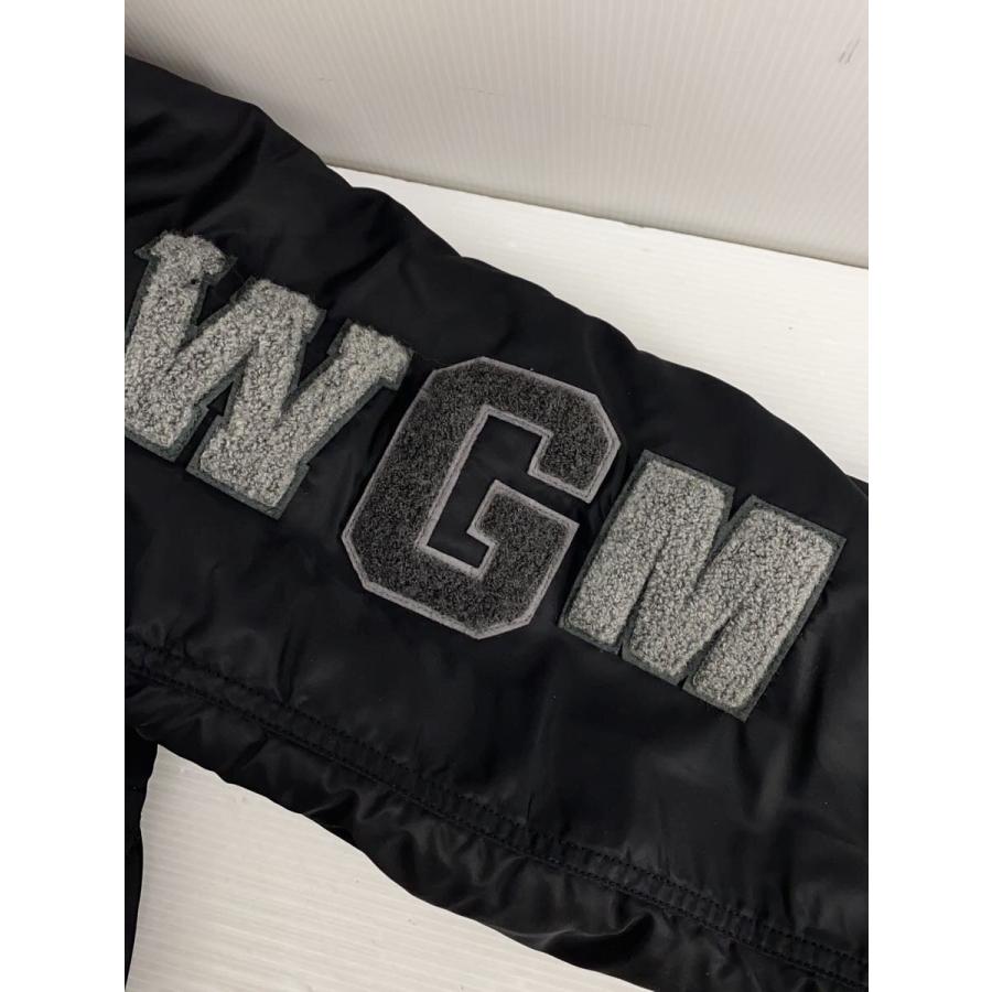 A BATHING APE◆SHARK MA-1/ジャケット/L/ポリエステル/BLK/001HJK801006Mの画像