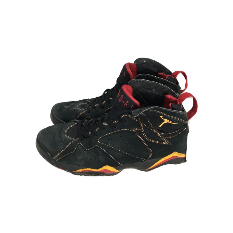 NIKE◇AIR JORDAN 7 RETRO/エアジョーダンレトロ/ブラック/304775-081