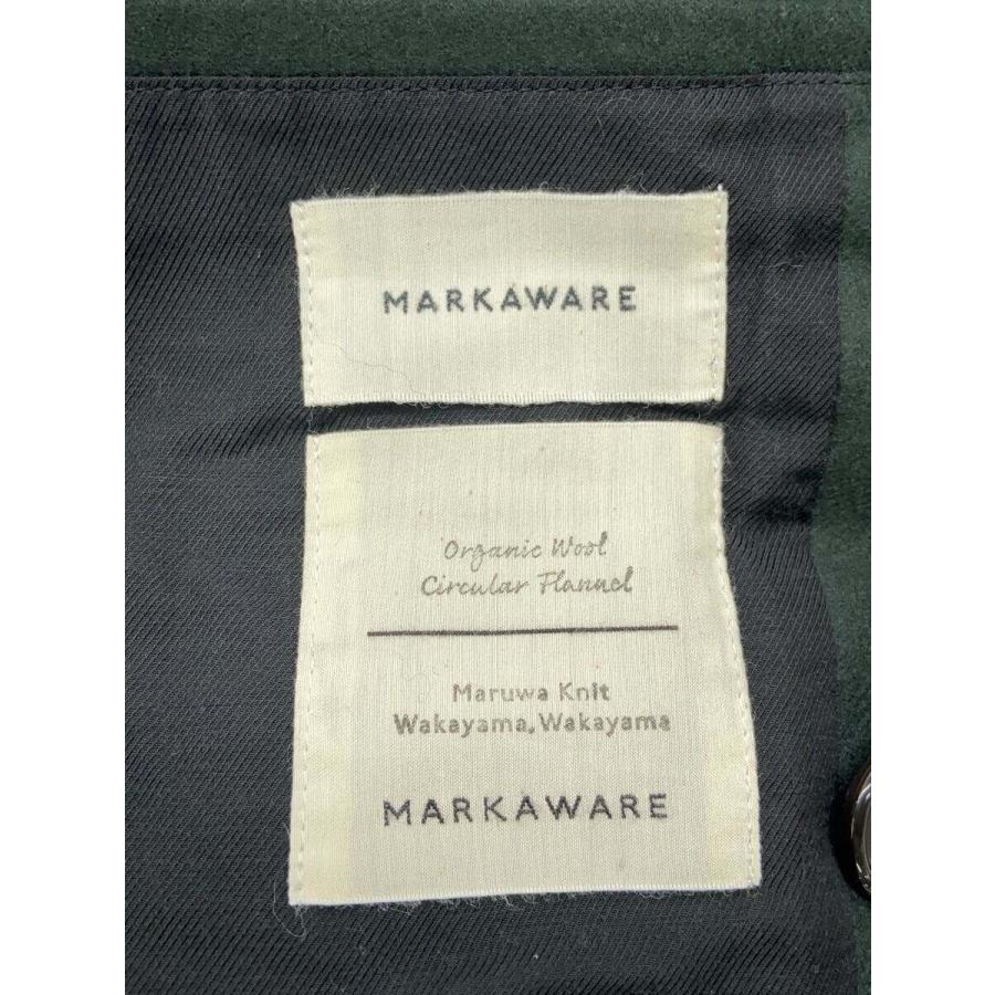 MARKAWARE◇チェスターコート/1/ウール/GRN/A22C-12CO01C : セカンド