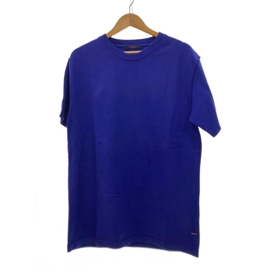 LOUIS VUITTON◇Tシャツ/M/コットン/BLU/RM222Q JYN HIY47W : セカンド