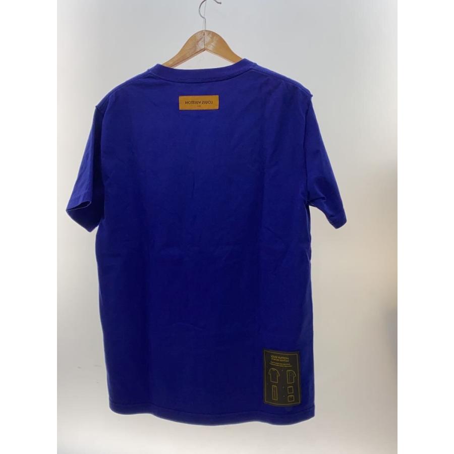 LOUIS VUITTON◇Tシャツ/M/コットン/BLU/RM222Q JYN HIY47W : セカンド