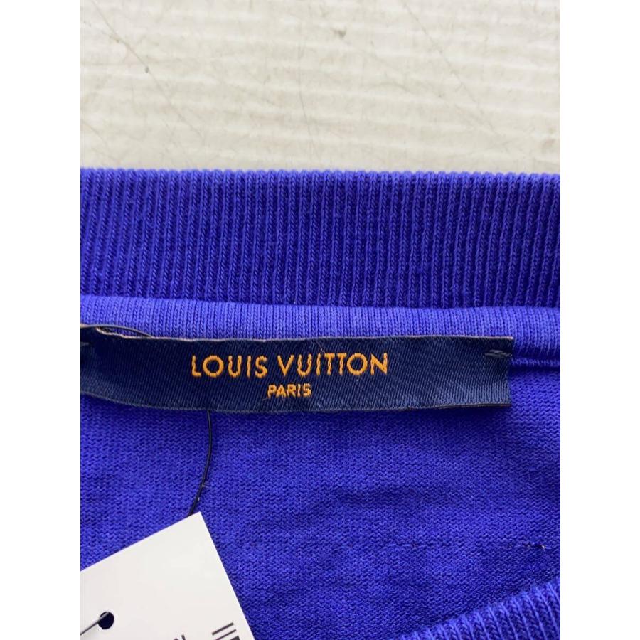 LOUIS VUITTON◇Tシャツ/M/コットン/BLU/RM222Q JYN HIY47W : セカンド